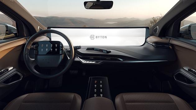 2019CES:拜腾 M-Byte车型更多细节曝光