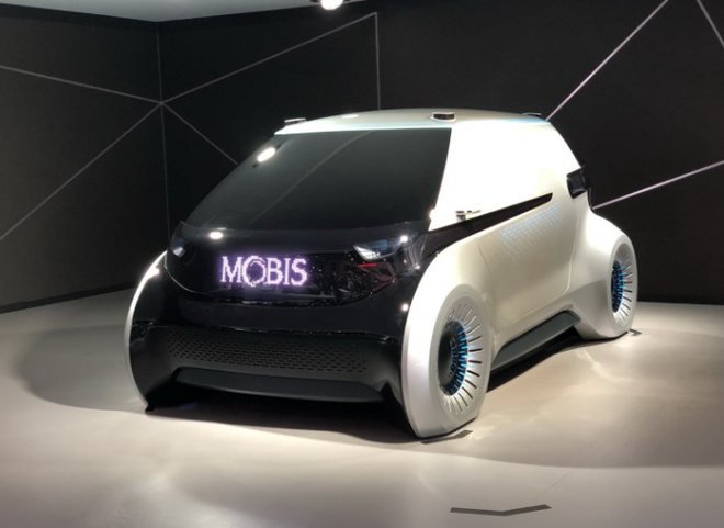 2019 CES:现代摩比斯未来内饰概念座舱